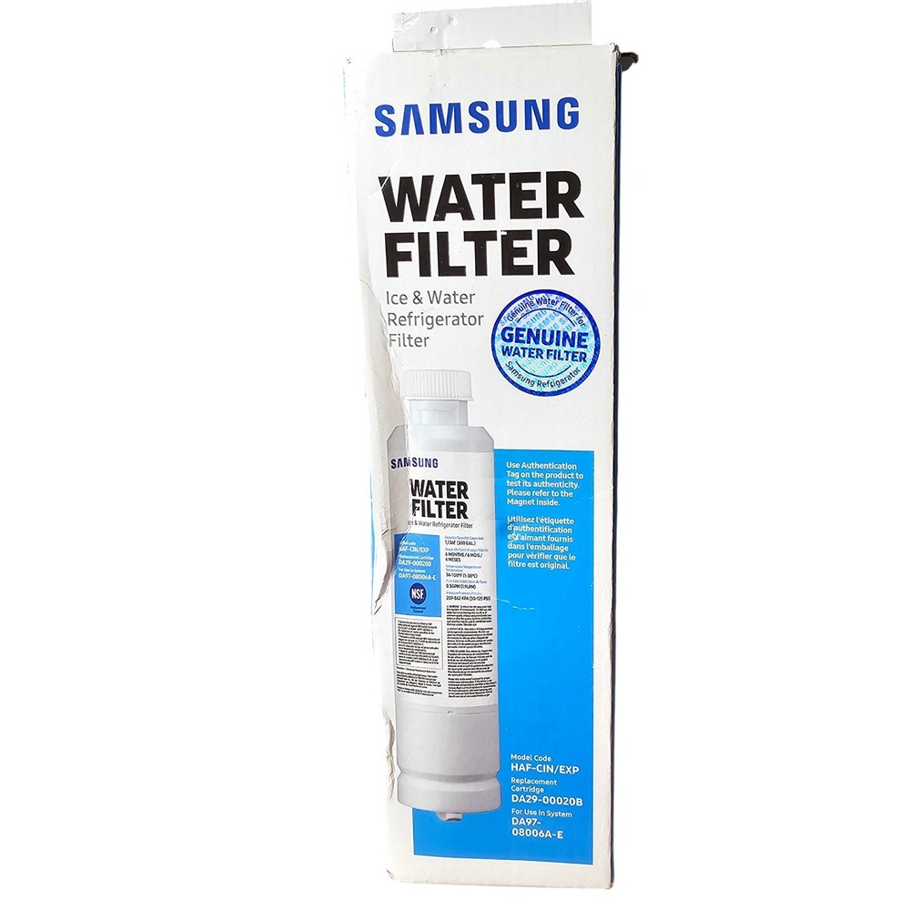 Samsung HAF-CIN/EXP Water Filter DA29-00020B DA97-08006A-E Genuine OEM New